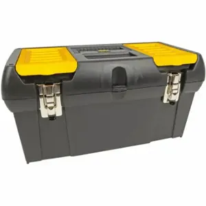 STANLEY 019151M Tool Box, 19 1/4 Inch Overall Width, 10 1/4 Inch Overall Dp, 9 3/4 Inch Overall Height | CU4JZT 19YU44