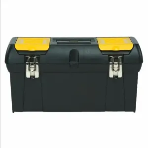 STANLEY 024013S Tool Box, 23 1/2 Inch Width, 11 3/8 Inch Depth, 10 7/8 Inch Height, Padlockable | CN2TLZ STST19950 / 31XR34