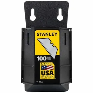 STANLEY 11-921A Utility Blade, 2 7/16 Inch Blade Length, 3/4 Inch Blade Width | CU4KBA 4A805