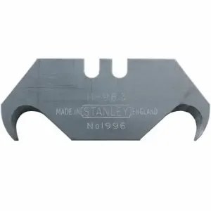 STANLEY 11-983 Utility Blade, 1 7/8 Inch Blade Length, 3/4 Inch Blade Width, 0.03125 Inch Blade Thickness | CU4KAC 3Q025