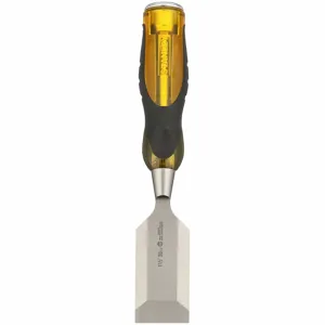 STANLEY 16-980 Short Blade Chisel 1-1/2 Inch x 9 Inch | AE8KBC 6DJR2