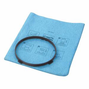 STANLEY 25-1201 Blue Cloth Reuseable Filter, w/Clamp Ring | CU4KBE 50MR39