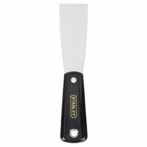 STANLEY 28-141 Putty Knife, 1 1/2 Inch Blade Width, Carbon Steel, 3 5/8 Inch Blade Length, Full Tang | CU4JUZ 1ATC0