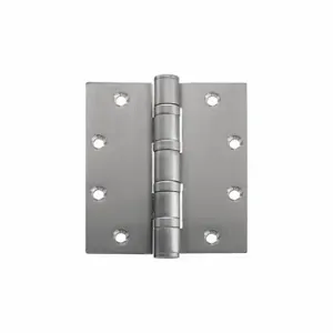 STANLEY 839274 Electrified Hinge, Steel, Full Mortise, Satin Stainless Steel, 150 Lb Load Capacity | CU4HLD 52HL13