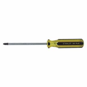 STANLEY 64-103-A General Purpose Phillips Screwdriver, #3 Tip Size, 6 Inch Overall Length | CU4JTK 53JT20