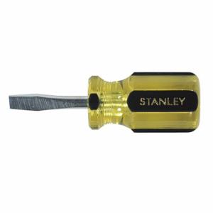 STANLEY 66-161-A General Purpose Keystone Slotted Screwdriver, 1/4 Inch Tip Size, 3 1/2 Inch Overall Length | CU4JWK 53JT07