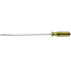 STANLEY 66-172-A Steel Screwdriver with 12 Inch Shank and 3/8 Inch Standard Tip | CD3FRJ 53JT12