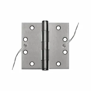 STANLEY 839217 Electrified Hinge, Steel, Full Mortise, Satin Chrome, 75 Lb Load Capacity | CU4HLQ 52HL08