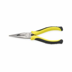 STANLEY 89-869 Needle Nose Plier, 1 1/4 Inch Max Jaw Opening, 6 1/2 Inch Overall Length | CU4JTE 5ME41