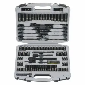 STANLEY 92-839 Socket Set, 99 PK, Black Chrome | CU4JXK 41VE36