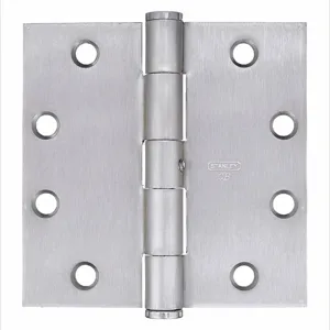 STANLEY CB179 4X4 FM STDWT DOOR HINGE 26D STL Template Hinge Concealed Dull Chrome | AE3WEZ 5GJJ9