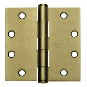 STANLEY CB179 4X4 FM STDWT DOOR HINGE 3 STL Template Hinge Concealed Bright Brass | AE3WEP 5GJH8