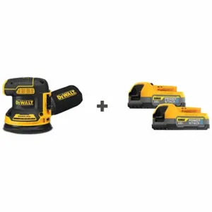 STANLEY DCW210B/DCBP034-2 BLACK & DECKER Sander, 5 Inch Dia, 3/32 Inch Orbit, 20 V | CU4JVX 385XP7