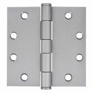 STANLEY F179 4X4 DOOR HINGE 26D STL Template Hinge Removable Dull Chrome | AE3WGA 5GJN4