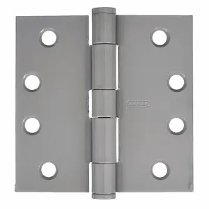 STANLEY F179 4X4 DOOR HINGE P STL Full Mortise Hinge 4 Inch Height x 4 Inch Width Primed | AH8EMW 38NC95