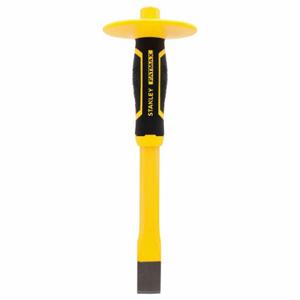 STANLEY FMHT16494 Cold Chisel, Steel, 1 Inch Blade Width, 12 Inch Overall Length, Cushioned Grip | CU4HLV 783HT8