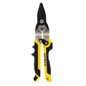 STANLEY FMHT73756 Aviation Snip, Straight, 10 Inch Length, 1 1/4 Inch Cutting Length | CU4HGA 45JX44