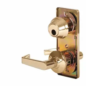 STANLEY QCI230E605NS4118FSCKD Lever Lockset, Grade 2, Qci230 Sierra, Bright Brass | CU4HXZ 45DE12