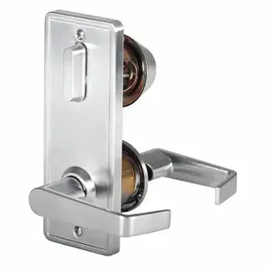 STANLEY QCI231E626S4118FLC Door Lever Lockset, Grade 2, Qcl Sierra, Satin Chrome, Not Keyed | CU4HTE 402T72