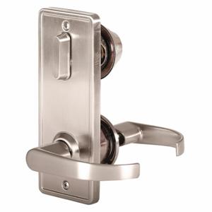 STANLEY QCI231M619S4118FLC Door Lever Lockset, Grade 2, Qcl Su mmit, Satin Nickel, Not Keyed | CU4HVB 402T73