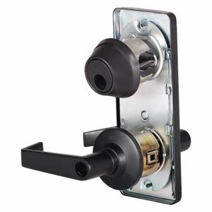 STANLEY QCI250E613S4118FSCKD Door Lever Lockset, Grade 2, Qcl Sierra, Oil Rubbed Bronze | CU4HRW 402T78