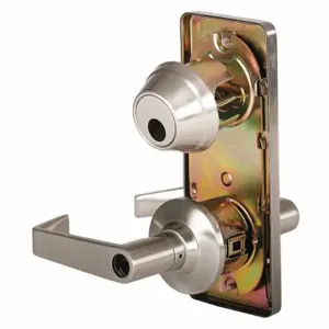 STANLEY QCI250E619NS4118FSCKD Lever Lockset, Grade 2, Qci250 Sierra, Satin Nickel | CU4HYQ 45DE26