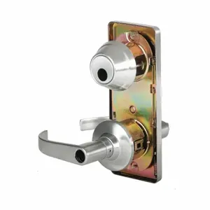 STANLEY QCI250M626S4118FSCKD Door Lever Lockset, Grade 2, Qcl Su mmit, Satin Chrome | CU4HUV 402T83