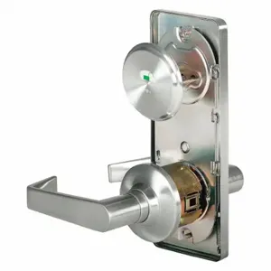 STANLEY QCI285E626S4118F Door Lever Lockset, Grade 2, Qcl Sierra, Satin Chrome, Not Keyed | CU4HTC 402T64