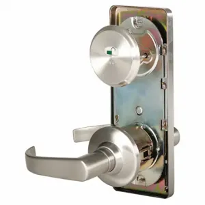 STANLEY QCI285M619S4118F Door Lever Lockset, Grade 2, Qcl Su mmit, Satin Nickel, Not Keyed | CU4HVE 402T97