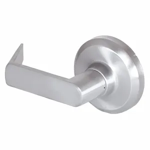 STANLEY QCL120E626 Lever Lockset, Grade 1, Qcl120 Sierra, Satin Chrome, Lock Is Keyless | CU4HVK 45DE53