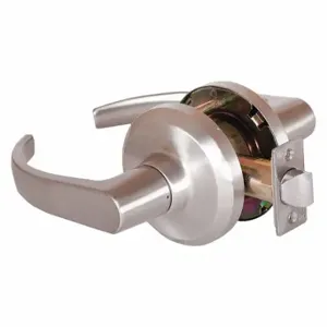 STANLEY QCL130M619S4478S Lever Lockset, Grade 1, Qcl130 Su mmit, Satin Nickel, Lock Is Keyless | CU4HWG 45DE69