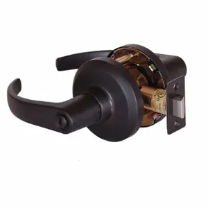 STANLEY QCL140M613S4478S Lever Lockset, Grade 1, Qcl140 Su mmit, Oil Rubbed Bronze, Lock Is Keyless | CU4HXG 45DE96