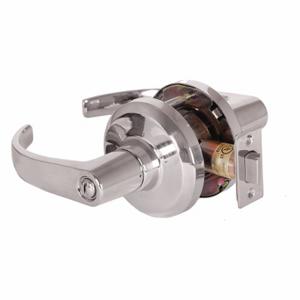 STANLEY QCL140M625S4118F Lever Lockset, Grade 1, Qcl140 Su mmit, Bright Chrome, Lock Is Keyless | CU4HXF 45DE98