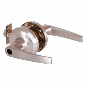 STANLEY QCL161A619S4478SLC Door Lever Lockset, Grade 1, Qcl Slate, Satin Nickel, Not Keyed | CU4HQW 402U22