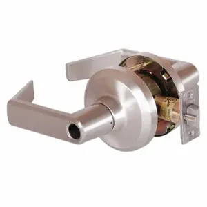 STANLEY QCL171E619S4478SLC Door Lever Lockset, Grade 1, Qcl Sierra, Satin Nickel, Not Keyed | CU4HQP 402U32