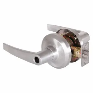 STANLEY QCL160A626S4478SSCKD Door Lever Lockset, Grade 1, Ce Cylindrical, Satin Chrome | CU4HQB 402U18