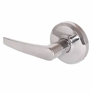 STANLEY QCL220A625 Lever Lockset, Grade 2, Qcl220 Slate, Bright Chrome, Lock Is Keyless | CU4HZT 45DF15