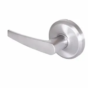 STANLEY QCL220A626 Lever Lockset, Grade 2, Qcl220 Slate, Satin Chrome, Lock Is Keyless | CU4HZV 45DF16