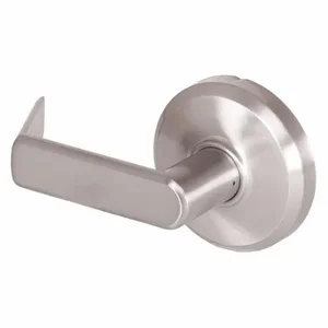 STANLEY QCL220E619 Lever Lockset, Grade 2, Qcl220 Sierra, Satin Nickel, Lock Is Keyless | CU4HZQ 45DF19