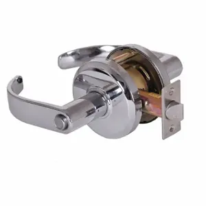 STANLEY QCL240M625S4478S Lever Lockset, Grade 2, Qcl240 Su mmit, Bright Chrome, Lock Is Keyless | CU4JAW 45DF49