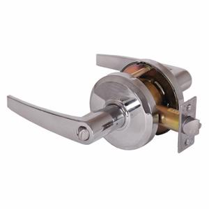 STANLEY QCL250A625S4478SSCKD Lever Lockset, Grade 2, Qcl250 Slate, Bright Chrome | CU4JEK 45DF53