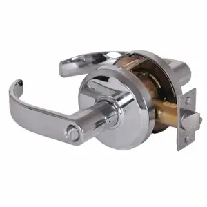 STANLEY QCL250M625S4478SSCKD Lever Lockset, Grade 2, Qcl250 Su mmit, Bright Chrome | CU4JBG 45DF62