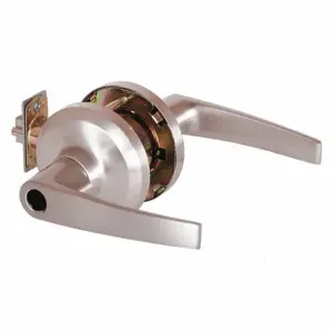 STANLEY QCL151A619S4478SLC Door Lever Lockset, Grade 1, Qcl Slate, Satin Nickel, Not Keyed | CU4HQX 402U12