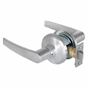 STANLEY QTL230A626SA118F Lever Lockset, Grade 2, Qtl230 Slate, Satin Chrome, Lockset Is Keyless | CU4JCE 45DH75