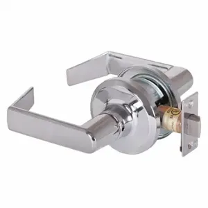 STANLEY QTL230E625SA118F Lever Lockset, Grade 2, Qtl230 Sierra, Bright Chrome, Lockset Is Keyless | CU4JCB 45DH78