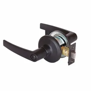 STANLEY QTL240A613SA118F Lever Lockset, Grade 2, Qtl240 Slate, Oil Rubbed Bronze | CU4JCR 45DH84