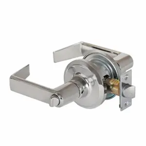 STANLEY QTL240E625SA118F Lever Lockset, Grade 2, Qtl240 Sierra, Bright Chrome | CU4JCM 45DH90