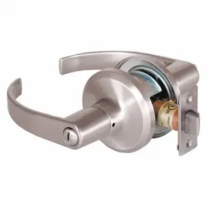 STANLEY QTL240M619SA118F Lever Lockset, Grade 2, Qtl240 Su mmit, Satin Nickel | CU4JCY 45DH93