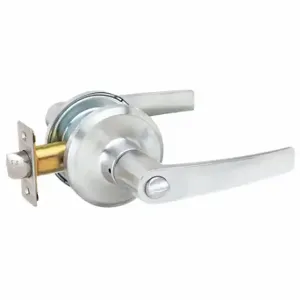 STANLEY QTL250A626SA118FSCKD Lever Lockset, Grade 2, Qtl250 Slate, Satin Chrome | CU4JDE 45DH98