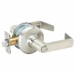 STANLEY QTL250E619SA118FSCKD Lever Lockset, Grade 2, Qtl250 Sierra, Satin Nickel | CU4JDB 45DJ01